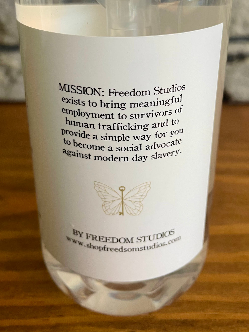 freedom hand and body soap, handmade, fair trade, mission statement